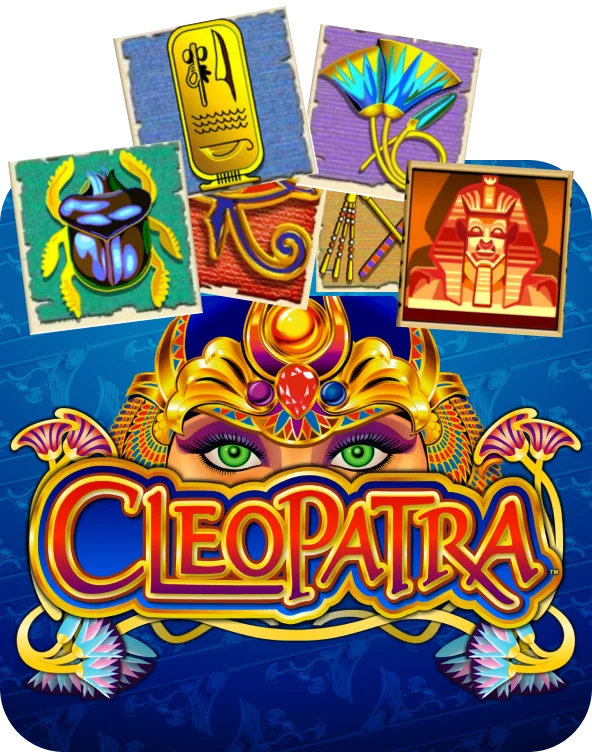 A thumbnail for the real money casino slot game Cleopatra.