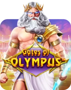 Gates of Olympus game thumbnail.