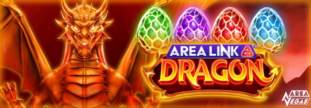 A promotional banner image for Area Link™ Dragon.