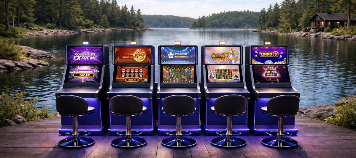 Feature image for an article about online slots in Ontario.