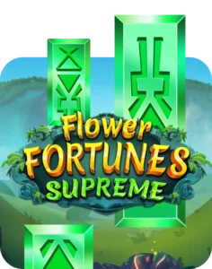 An icon for the slot game Flower Fortunes Supreme.