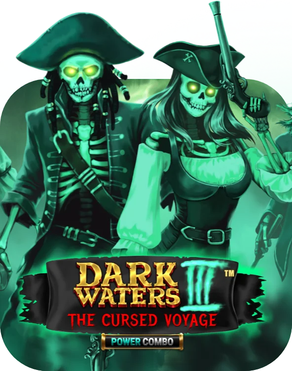 A thumbnail for the real money casino slot game Dark Waters III Power Combo The Cursed Voyage™.