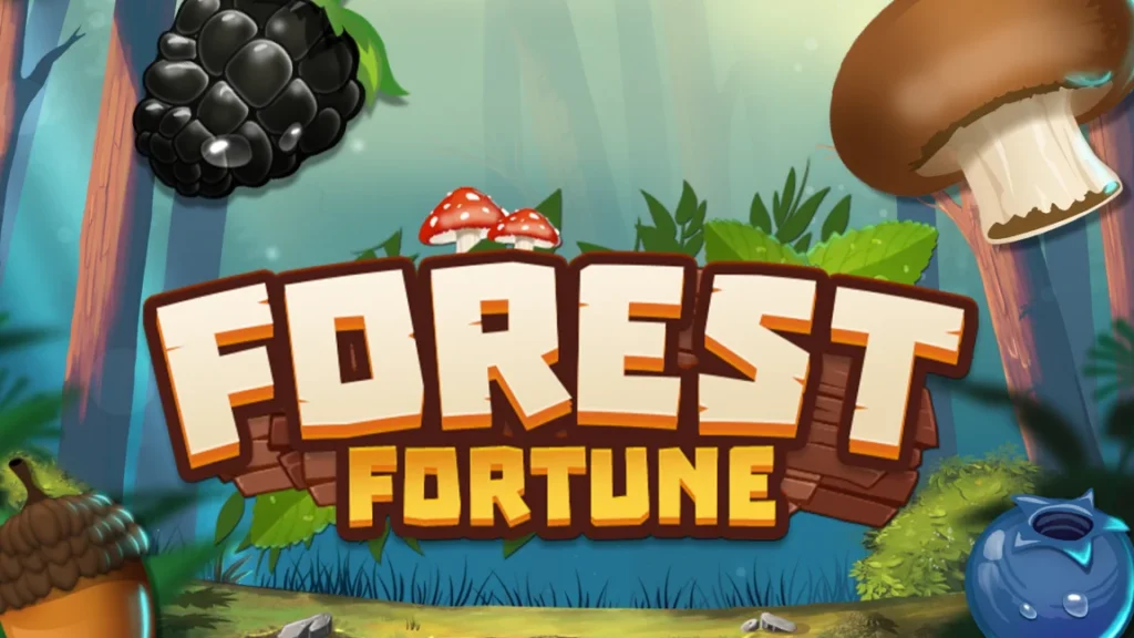 A promotional banner for the casino slot game Forest Fortune.